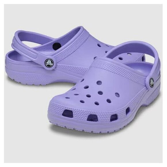 CROCS Unisex Classic Clog Size M6/W8 In Mystic Purple ^Damaged - Picture 1 of 10
